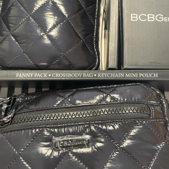 NIB BCBGenerations Puffer Belt Bag Gift Set - Picture 2 of 7